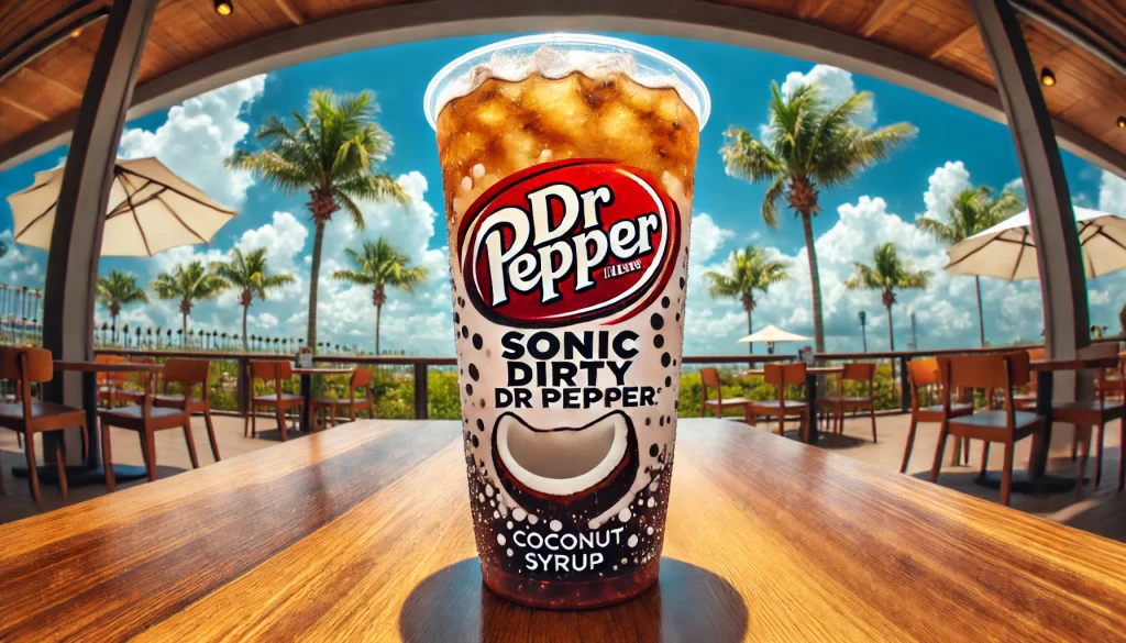 Sonic Dirty Dr Pepper